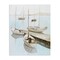Stupell Industries Docked Sails Coastal Scene Canvas, design by Lorenzo Collective